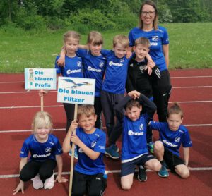 Lauftreffjugend des SVI erstmals bei Kinderleichtathletikwettbewerb