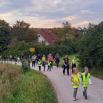Eindrücke von der Nachtwanderung der Lauftreffsparte am 29. September 2023 mit einer großartigen Beteiligung von ca. 75 Personen