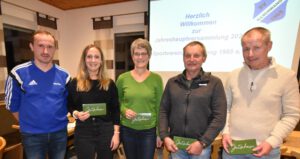 Spartenberichte bei der Jahreshauptversammlung des SV Illschwang