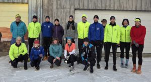 Dreikönigslauf des SV Illschwang Lauftreffs bei eisigen Temperaturen