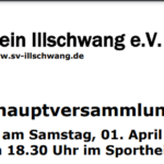 Jahreshauptversammlung 2023 des SV Illschwang e.V.