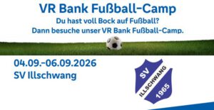VR Bank Fußball-Camp beim SV Illschwang